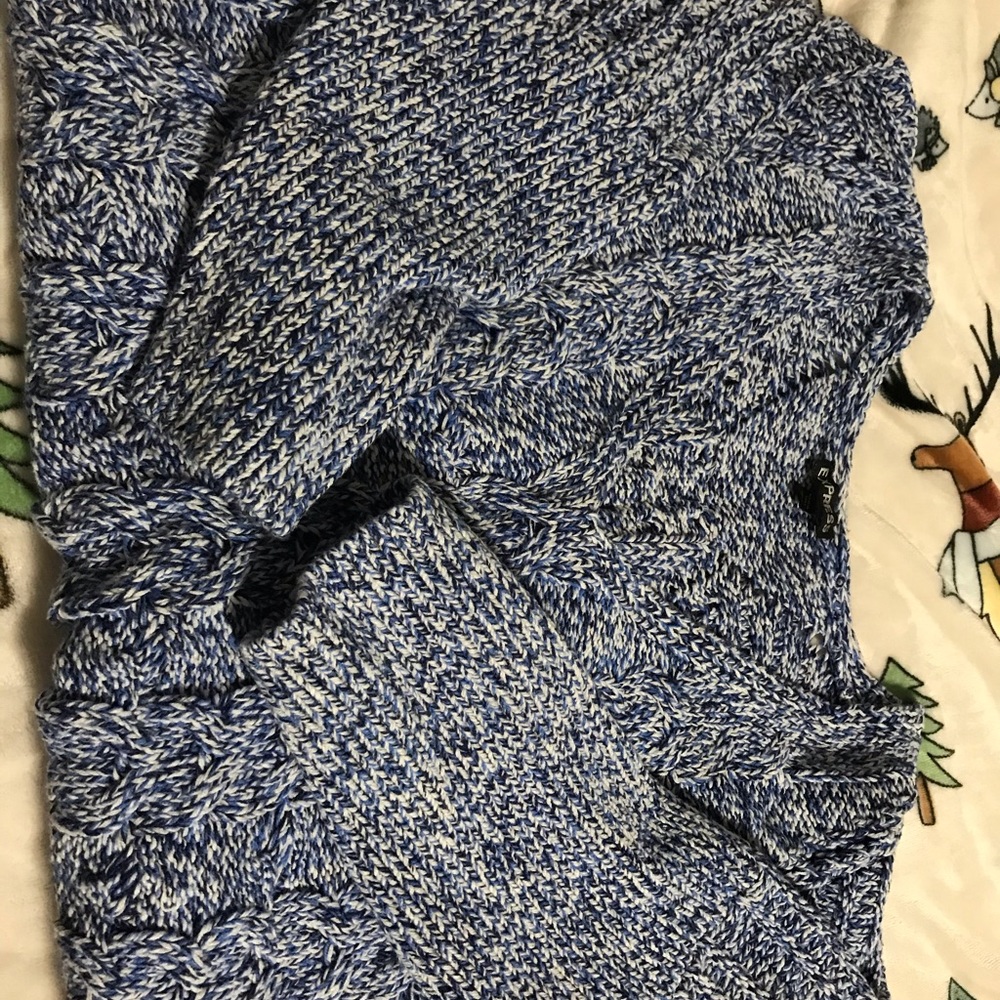Express Chunky 3/4 sleeve sweater
